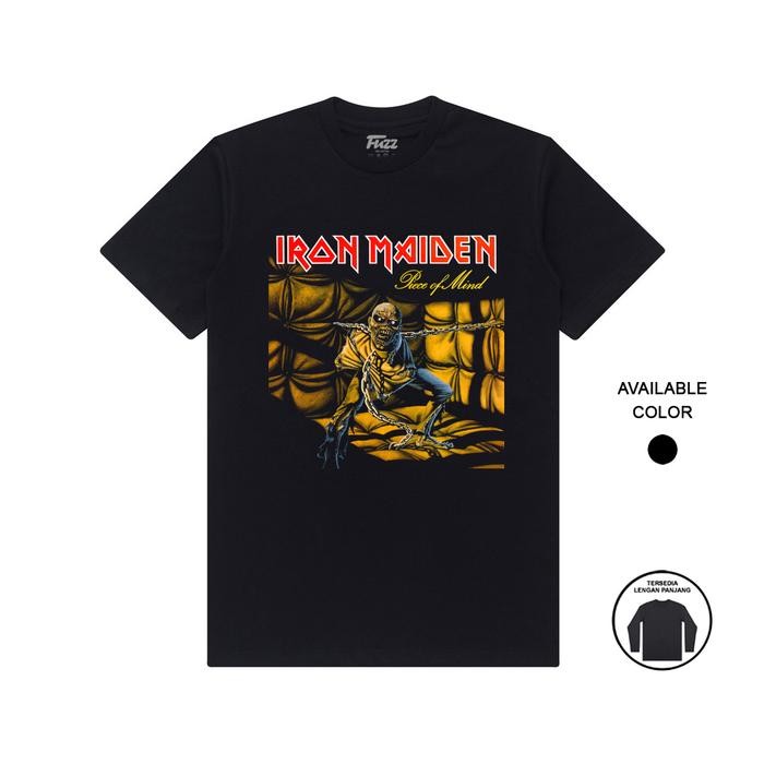 Iron Maiden Band เสื้อยืด Metal Music Distro เสื้อสําหรับผู้ชายและผู้หญิง XXL