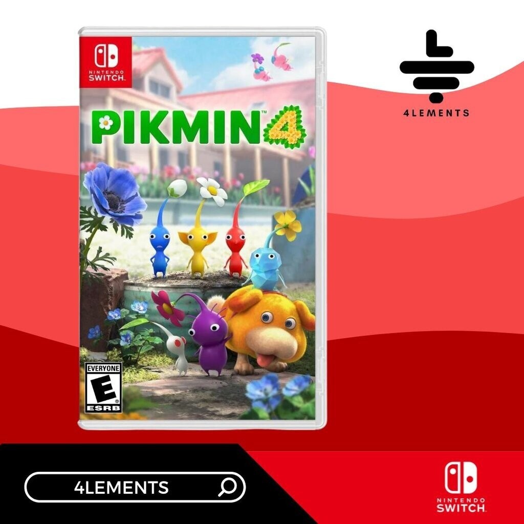 (พร้อมส่ง) SWITCH PIKMIN 4 (GAME) (ENG)