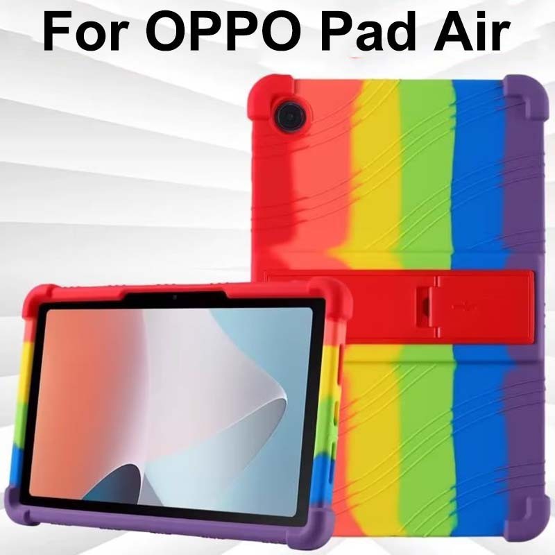 เคสซิลิโคนกันกระแทกสําหรับ OPPO Pad SE OPPOPad Neo Air 2 3 case ฝาครอบป้องกันการตก OPPOPadSE OPPOpadNeo OPPOPadAir OPPopad2 cover OPPOPad3 เคสป้องกันที่วางขาตั้ง ราคา ถูกที่สุด ดีลบีเคเค แกลเลอรีภาพที่ 9