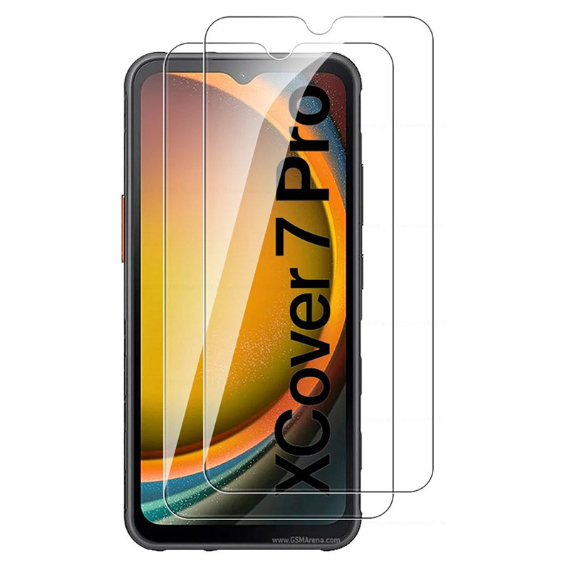 สําหรับ Samsung Galaxy XCover 7 Pro 9H 2.5D กระจกนิรภัยป้องกันหน้าจอฟิล์มป้องกัน