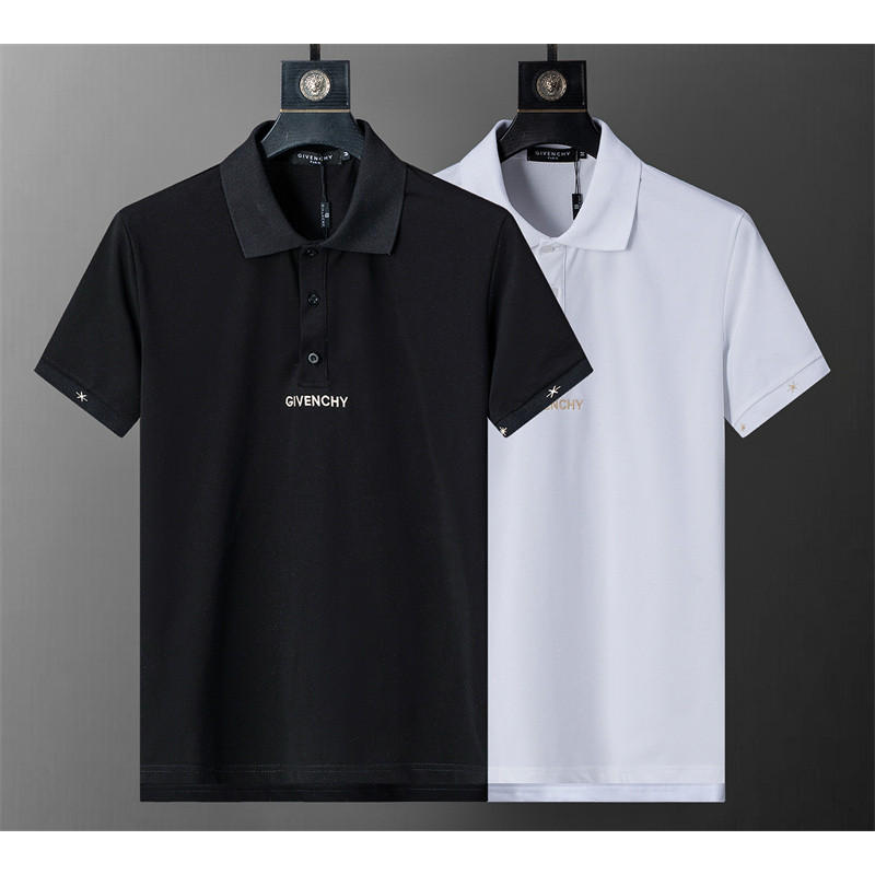 เสื้อโปโลผู้ช masculinearmen pendekolahragalelaki simple all-match