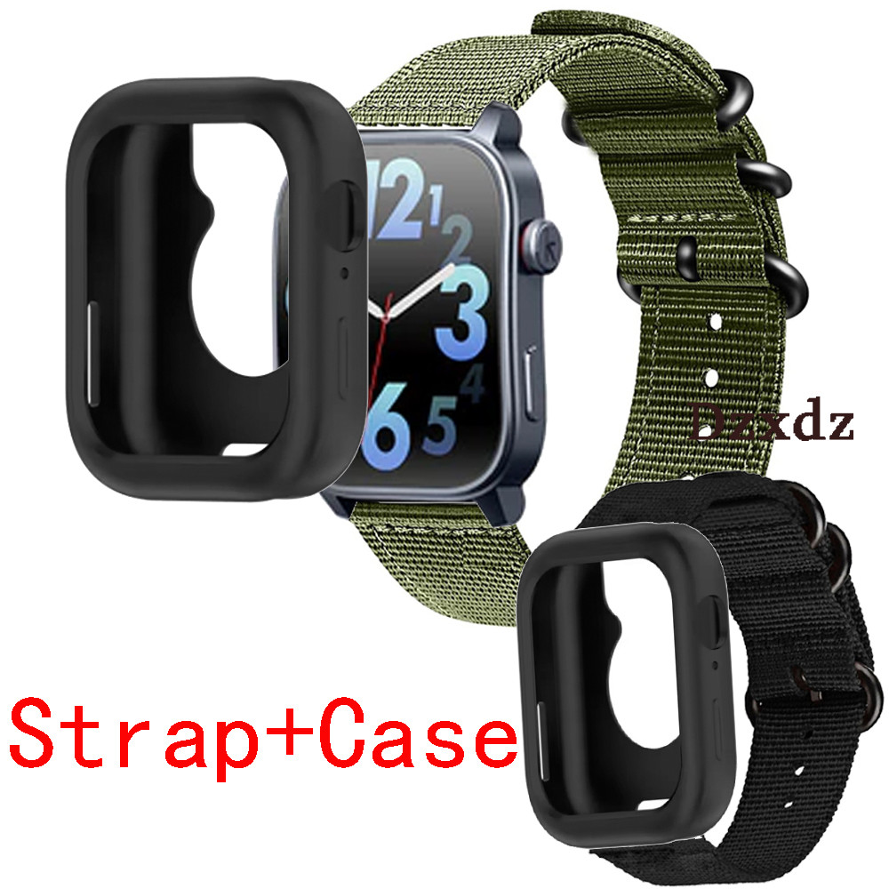 สาย เคส Kieslect KS3 elite สมาร์ทนาฬิกากรณีหน้าจอฝาครอบป้องกันกันชนสําหรับ ไคล์ค KS 3สายสายรัดข้อมือ