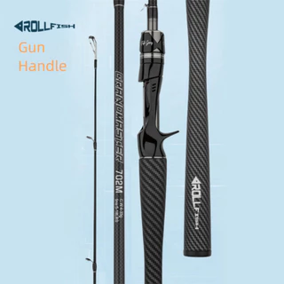 JANFAT คันเบ็ดคาร์บอน 30T Carbon Spinning Rod ความยาว 1.8ม., Super Strong Lure Fishing Casting Rod