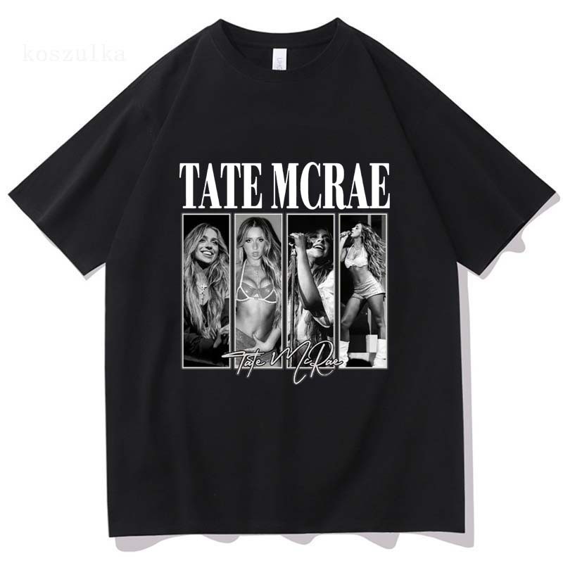 เสื้อยืด Tate McRae สำหรับผู้ชาย พร้อมสต็อก