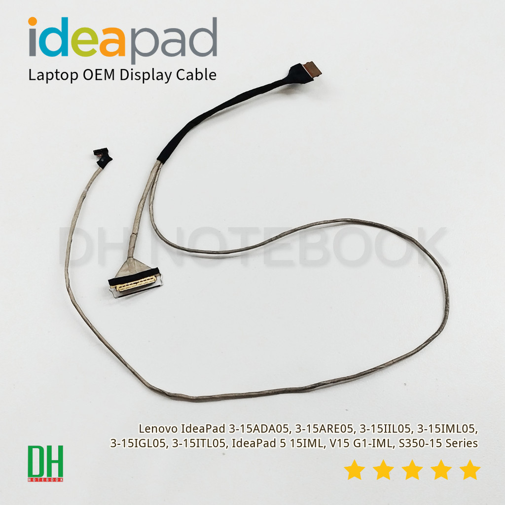 สายแพรจอ EDP 30 พิน ไม่สัมผัส Lenovo IdeaPad 3-15ADA05, 3-15ARE05, IdeaPad 5 15IML, V15 G1-IML, S350-15IWL Series