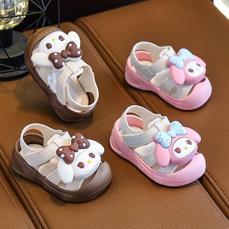 เด็กสาวรอบนิ้วเท้ารองเท้าแตะเด็กเล็กการ์ตูนฤดูร้อนนุ่มลื่นรองเท้าเด็กวัยหัดเดิน - รูปที่ 5