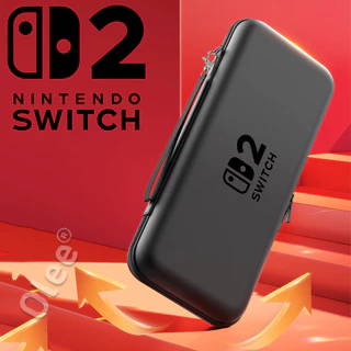 กระเป๋าถือสําหรับ Nintendo Switch 2 รุ่น (2025), กระเป๋าเปลือกแข็งแบบพกพาพกพากระเป๋าเกมสําหรับเดินทางสําหรับ Nintendo Switch 2 อุปกรณ์เสริม