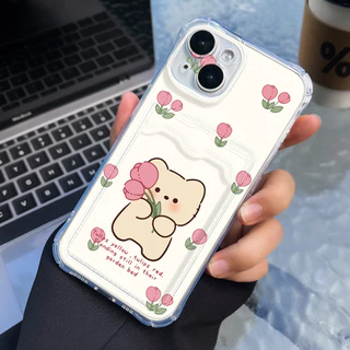 ที่ใส่บัตรซิลิโคนเคสทรศัพท์ Vivo Y11 Y20 Y21 เคส Y17s Y15s Y22 Y36 V30 Pro Y100 5G Y12s Y17 Y16 Y15 Y03 Y02s Y35 Y27