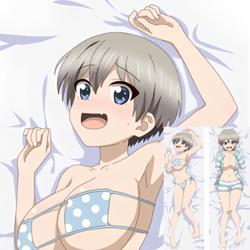 Uzaki-chan ต้องการแขวน Uzaki Hana หมอน Dakimakura อะนิเมะคอสเพลย์ปลอกหมอน Otaku Sleeping Cushion Cov