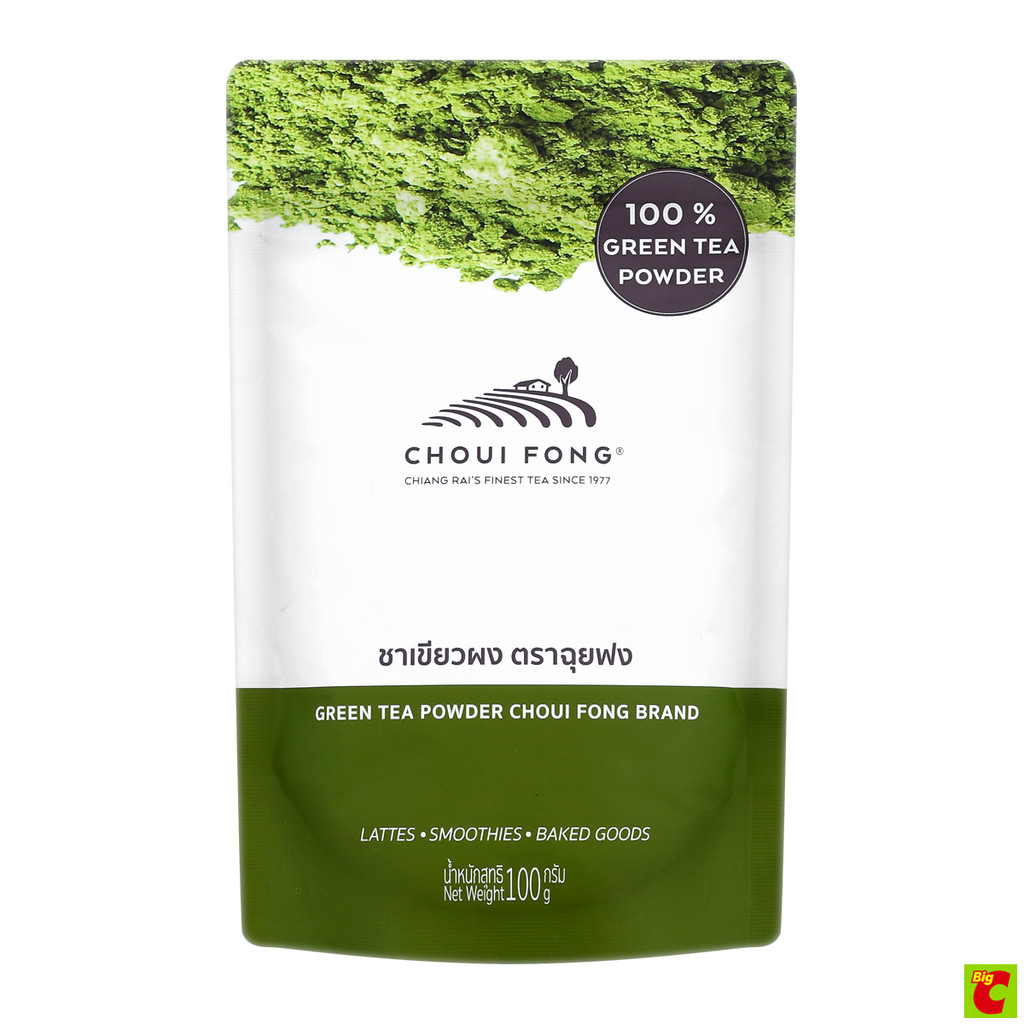 ฉุยฟง ผลิตภัณฑ์ ชาเขียวผง ขนาด 100 กรัม