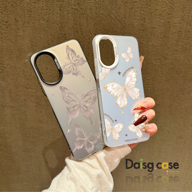 สำหรับ OPPO A18 A38 A15 A15s A60 A35 A17 A17K A79 5Gพบผีเสื้อ OPPOA57(4G) A77 A77S(4G)