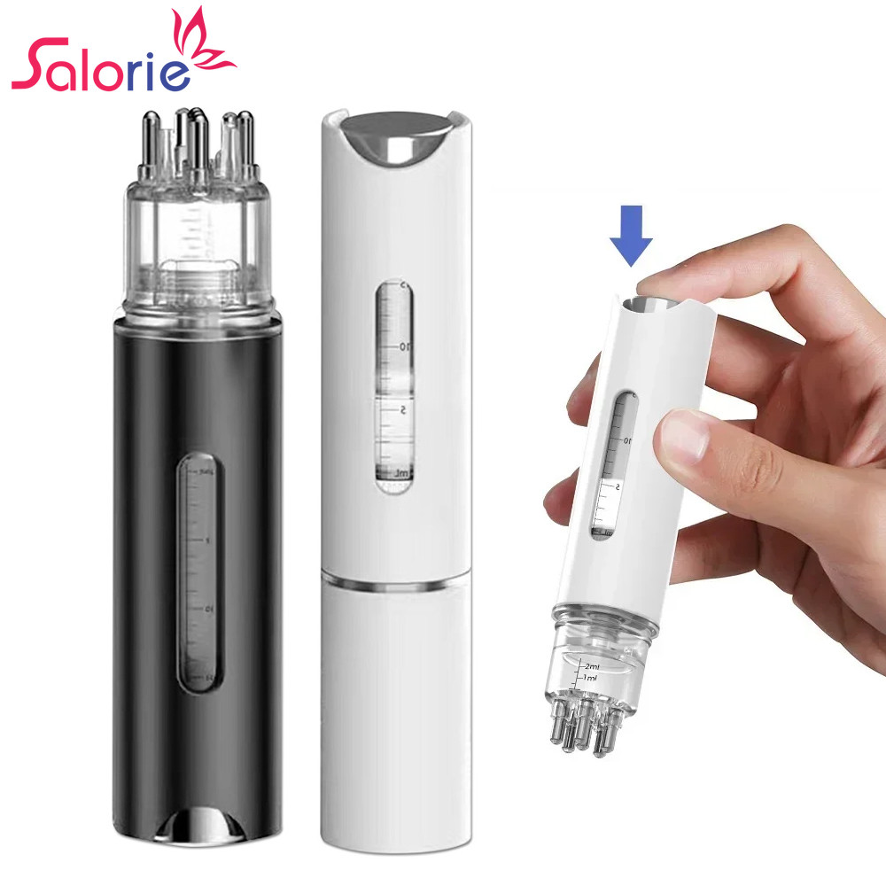 Salorie Portable Scalp Applicator 15ml เครื่องมือดูแลเส้นผมหวีเหลวนวดขนาดเล็ก