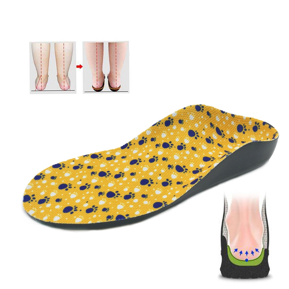 Kids Sandals Orthopedic Insoles Children High Arch Support Pads Flatfeet Orthotic Insert Shoes Shoes