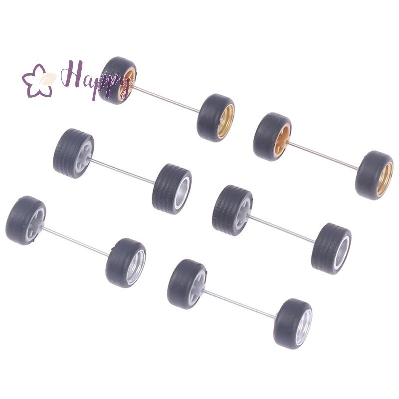 <Happybay> 1/64 ล้อสําหรับ Hotwheels พร้อมยาง รุ่น รถ ชิ้นส่วนดัดแปลง ของเล่น Power RefitCar รุ่นลดราคา