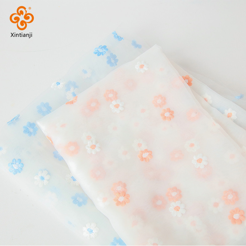 วัสดุต่อ-yard Tulle และ Organza สำหรับการออกแบบ DIY ชุดเจ้าหญิง TJ10365