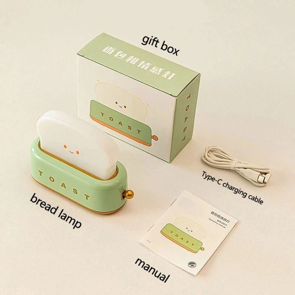 BACKSTAGEREETDV เครื่องปิ้งขนมปัง Nightlight ชาร์จ USB thumbnail 7