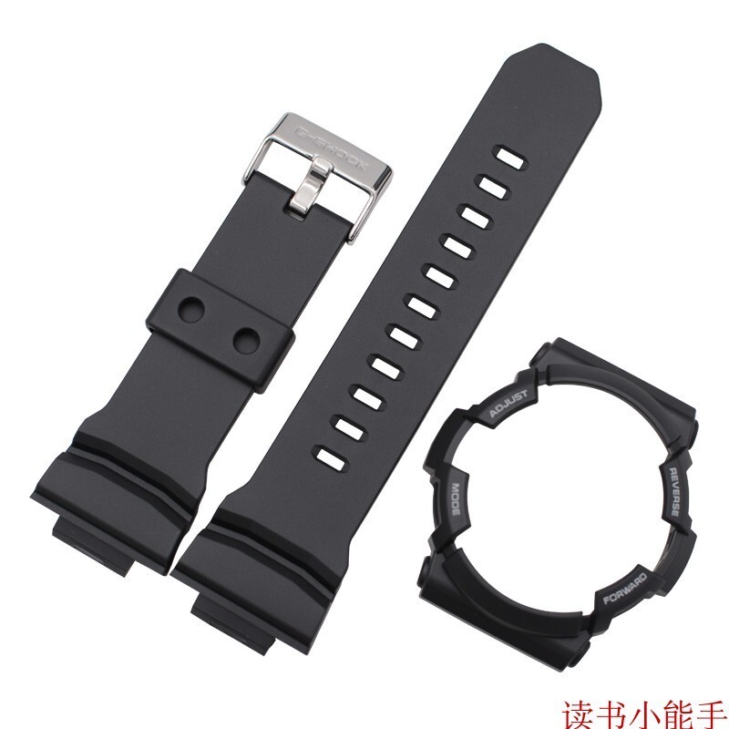 CASIO Original GA-201/200/GAW-100 White Black Suit Case Strap Ready Stock