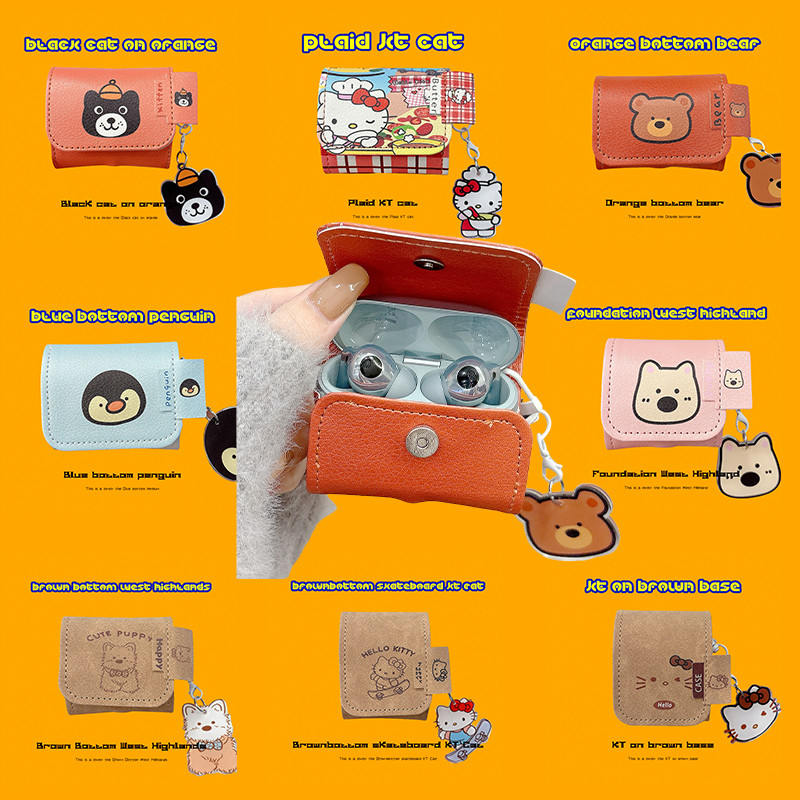 West Highland สําหรับ beats studio buds + เคสหูฟังการ์ตูน beats studio buds + กรณีหนังหูฟังกรณีการ์ต