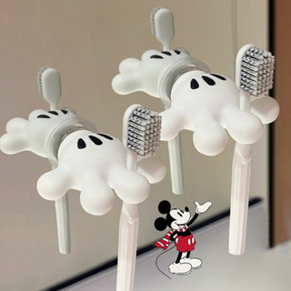 ตะขอแขวนแปรงสีฟันลายการ์ตูนไม่มีการเจาะที่ใส่แปรงสีฟันนิ้วหั…