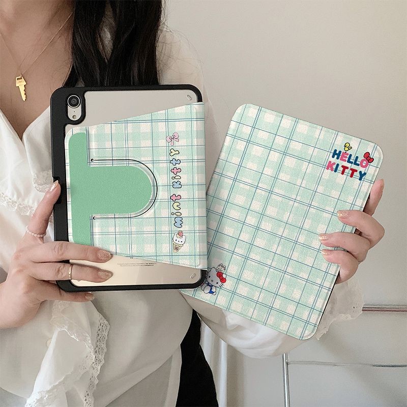 เคสป้องกันสําหรับ Samsung Galaxy Tab A8 ปลอก Tab S6 lite 2024 S10 FE + Tab A7 lite 8.7 นิ้ว S10ULTRA S9 FE + S7+/S8+/S7FE A9 + s10plus 12.4 นิ้ว 360 องศาเปลือกหมุนแท็บเล็ต - รูปที่ 2