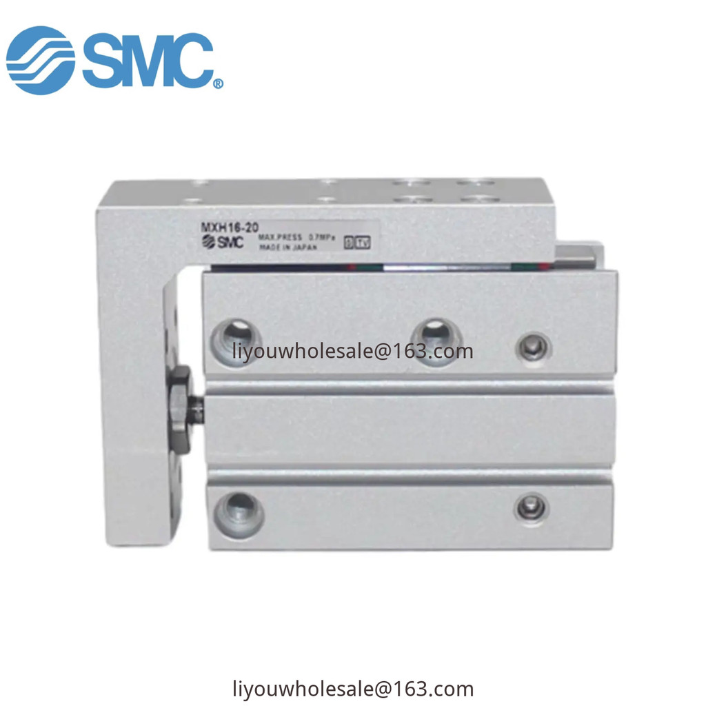 SMC ด้านข้างประเภทราง Precision Rail HLH ตารางเลื่อนกระบอก MXH6/10/16/20 * 10X15-20-25-30-40-50S