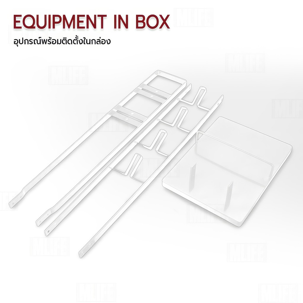 MLIFE - ขาตั้งเครื่องดูดฝุ่น Universal สำหรับ Dyson Deerma Dreame Mi Airbot สีขาว ขาตั้ง ชันวาง เครื่องดูดฝุ่น Stand - รูปที่ 3