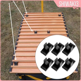 [ชิวากิ3] 6ชิ้นแคมป์ปิ้งรถเข็นหัวเข็มขัดมัลติฟังก์ชั่ที่แข็ง…