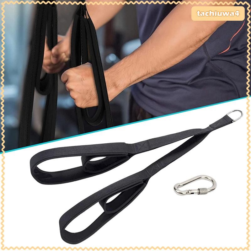 [Tachiuwa] Tricep Bicep Strap สำหรับการออกกำลังกายHeavy Duty Pull Down Strap ท้อง Chinning
