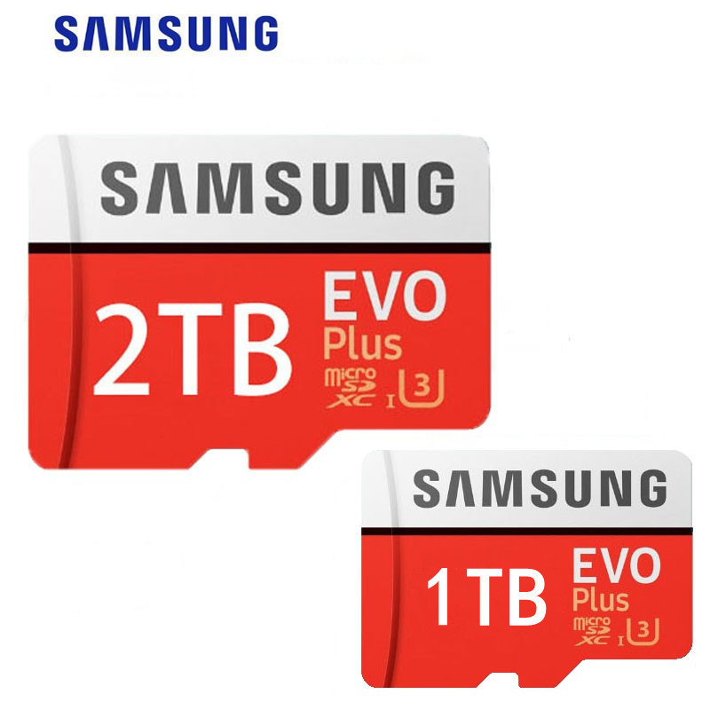 Samsung 2TB การ์ดหน่วยความจํา 1TB การ์ด sd 512GB 256GB micro sd การ์ด 256GB 128GB การ์ด TF สําหรับกล้องโทรศัพท์