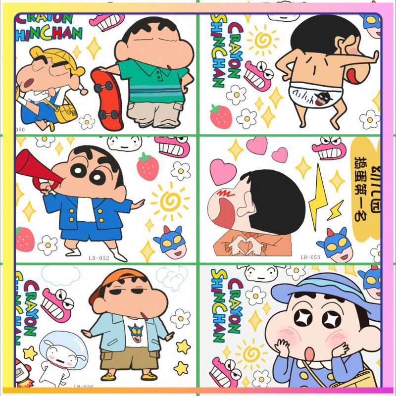 สติ๊กเกอร์ชินจัง ตัวละคร กันน้ํา ติดรถ ตู้เย็น ผนัง มอเตอร์ไซค์ JCGC