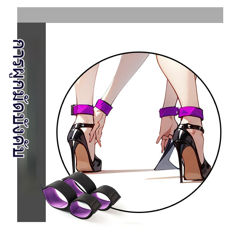 🚚🚚SM🎉🎉Velcro ผูกกุญแจมือคู่โต้ตอบ