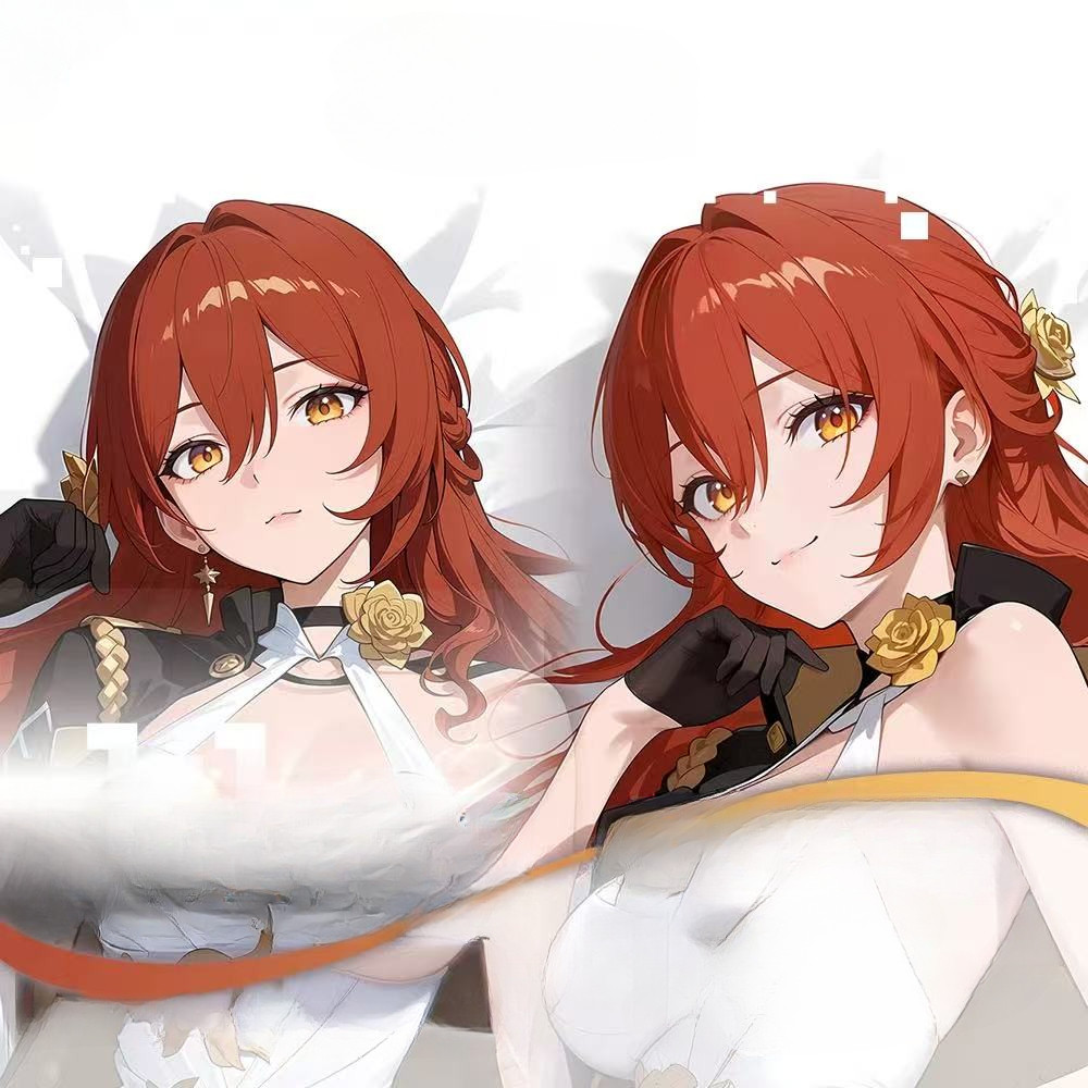 Honkai: Star Rail Murata Himeko Dakimakura Cover อะนิเมะตกแต่งกอดหมอน Body Case