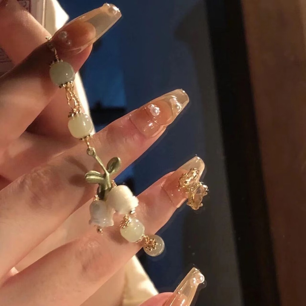 💖Bonnie💖สร้อยข้อมืด สร้อยคอ ลายดอกไม้มินิมอลประดับไข่มุกจําลอง สวยหรู สไตล์ฝรั่งเศส วินเทจ สําหรับผู้หญิง - รูปที่ 7