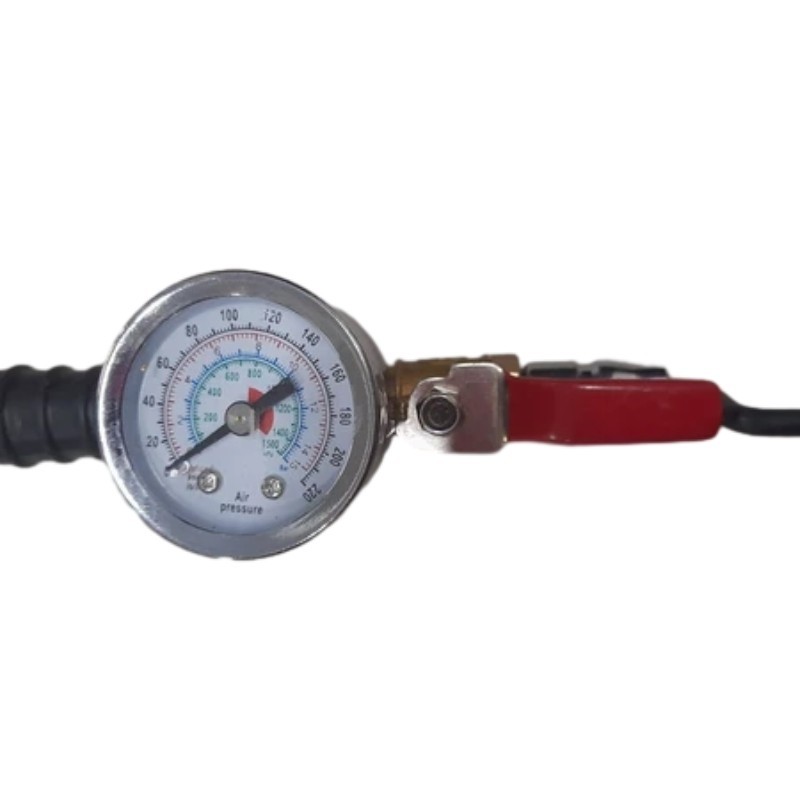 พร้อมส่งก้านเติมลมยาง หัวเติมลมยาง แบบก้านโยก หัวเติมลม ที่เติมลมยางรถ แบบยาว พร้อมเกจ สินค้าในไทย - รูปที่ 7