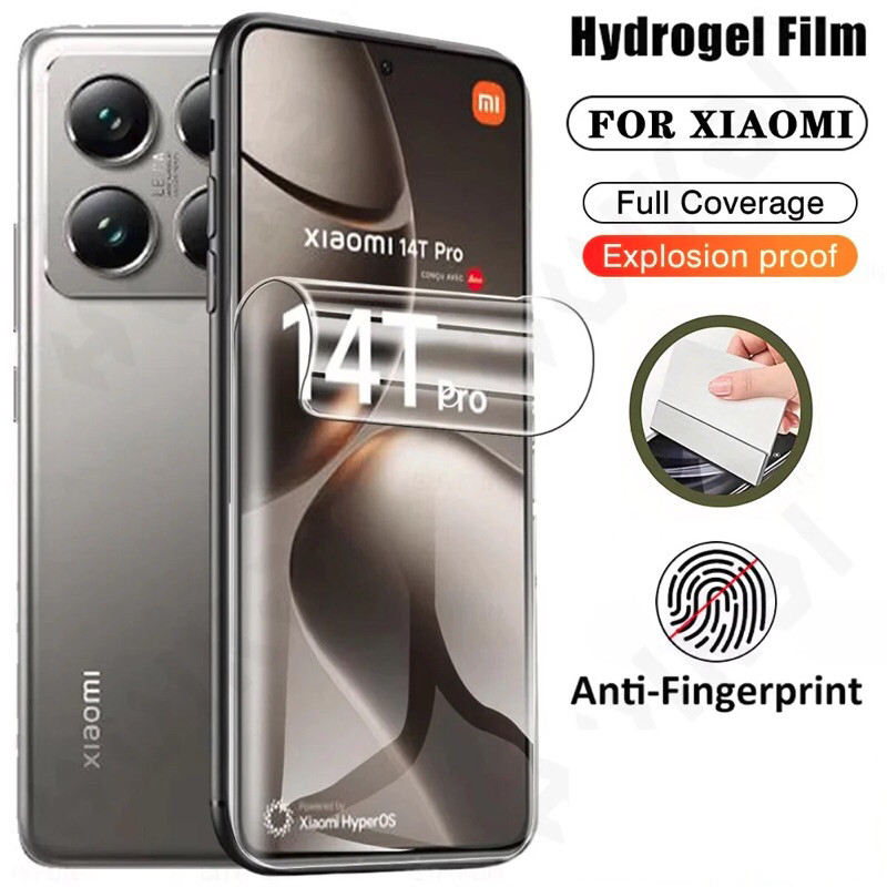 LAYAR Hydrogel (หน้าจอ) Xiaomi Mi 15 Pro Mi 15 Ultra Mi 14T Pro Mi 13T Mi 12T Mi 10T Pro Mi 9T