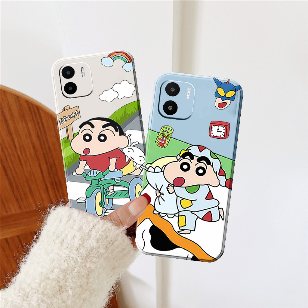 [FMM6] เคส Sh1ncan Xiaomi Redmi A1 2022 - กันชน - ปลอกคู่ - ปลอก - ตัวป้องกันโทรศัพท์มือถือ - softca