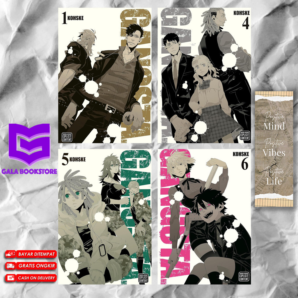 มังงะ Gangsta By Kohske (เวอร์ชันภาษาอังกฤษ)