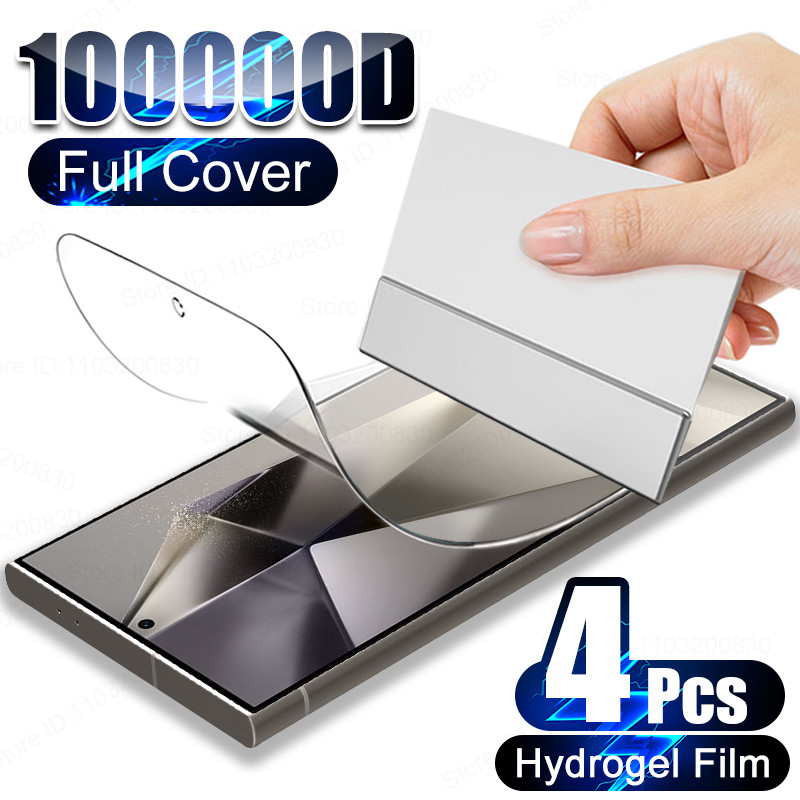 1/2 ชิ้นป้องกันหน้าจอ Hydrogel FilmFor Huawei nova Y60 Y61 Y63 Y70 Y71 Y72 Y72s Y73 Y90 Y91 Plus HD 