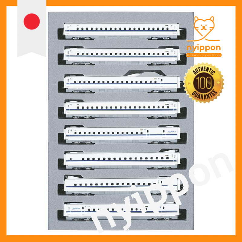 KATO N Gauge N700 Series Shinkansen Nozomi Extension 8-Car Set 10-549 Train Model Electric Train