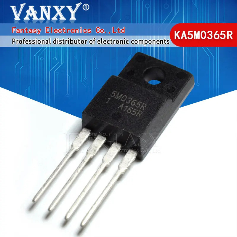 5 ชิ้นแพคเกจ KA5M0365R TO-220F KA5M0365 TO220F-4 5M365R 5M0365R KA5M0380R KA5M0265R 5M0380R 5M0265R
