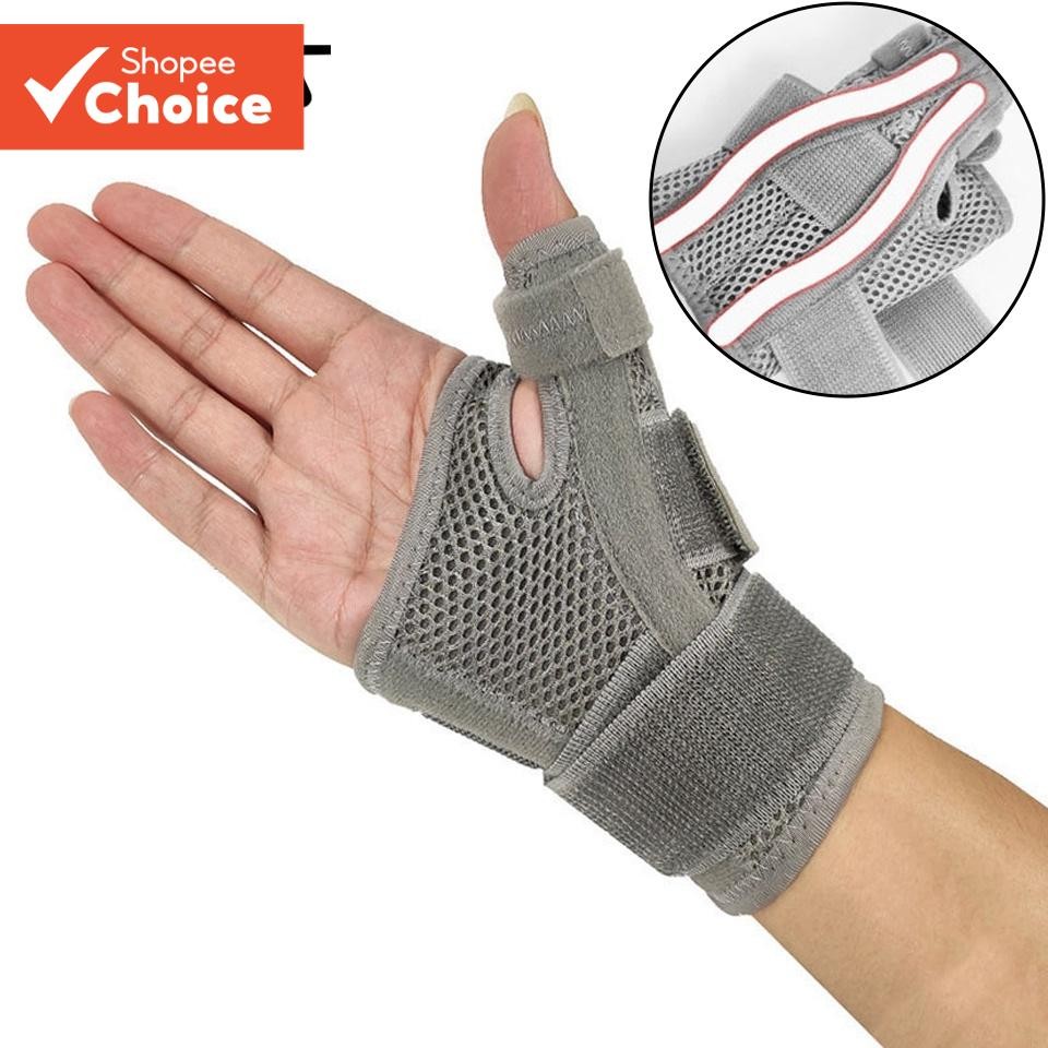 Aolikes Wrist Brace - เฝือกพยุงนิ้วหัวแม่มือแบบยืดหยุ่นสําหรับ Tendonitis & โรคข้ออักเสบ
