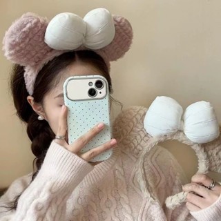 ที่คาดผม หมีติดโบว์ น่ารัก มาใหม่พร้อมส่ง