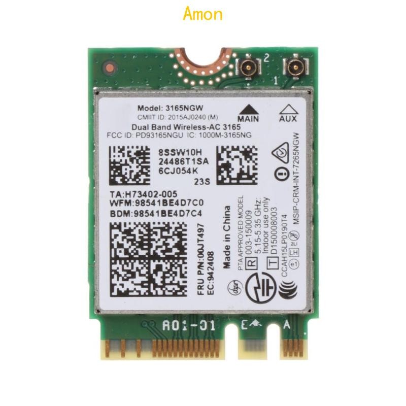 00JT497 3165NGW Wireless-AC Dual Band for  ThinkPad