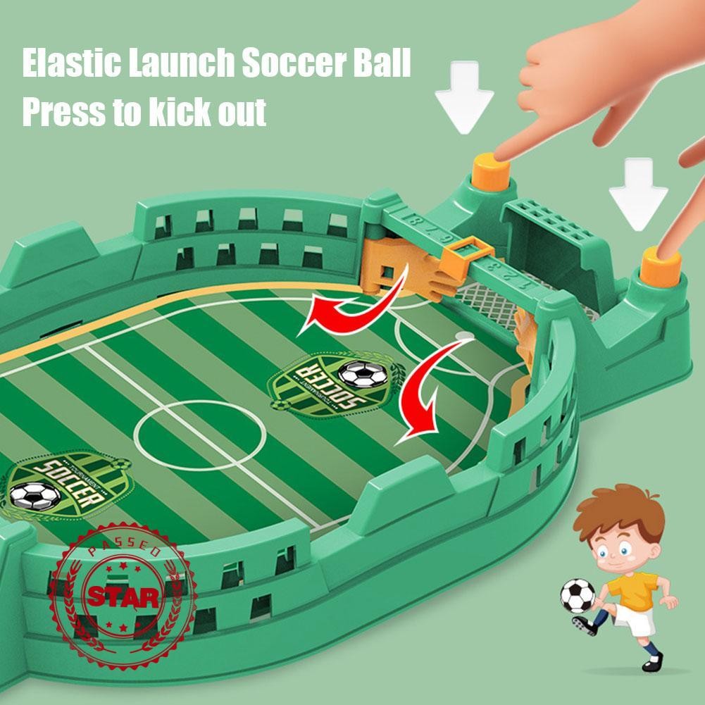 Double Football Game Machine Interactive Football Table Soccer Small Game Battle Board O8R6