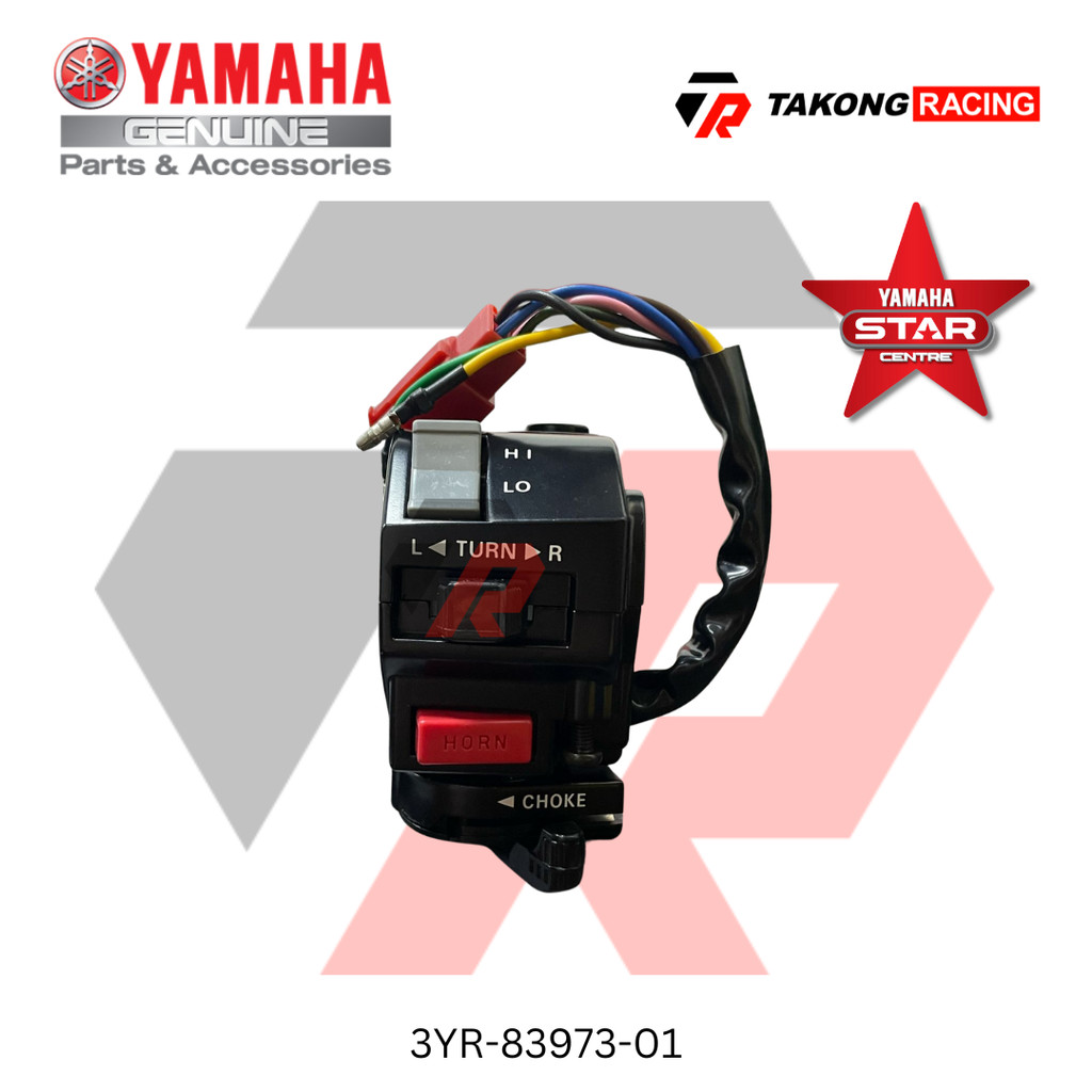 YAMAHA 3YR-833973-01 สวิตช์แฮนด์ 3(3YR-833973-00)