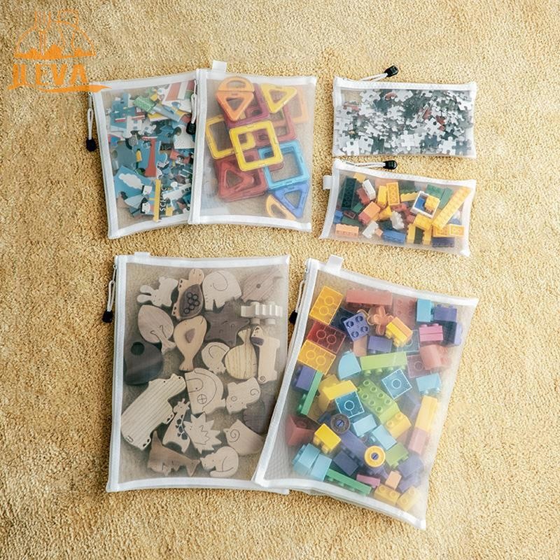 [neo] A4/A5/A6 Mesh Zipper Pouch Document Bag Waterproof Zip File Folder School Office VN