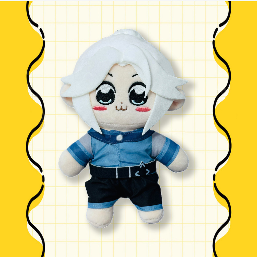 【พร้อมส่ง】valorant ของขวัญจาก Valorant: Jett, Nurse, ตุ๊กตาเสียง Sage, ตุ๊กตาผ้าฝ้าย, ฟิกเกอร์ Valor