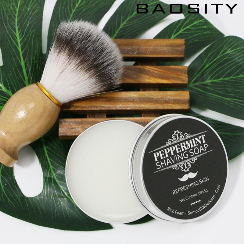 [Baosity] Soapandwater Fragrance Smooth Variety Shave Luxury ให้สบู่กลิ่นพรีเมี่ยมร้านตัดผม Lather สบู่โกนหนวดสบู่ซักผ้าผู้ชาย - รูปที่ 5