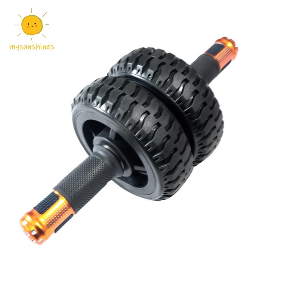 ☀MS Ab Roller Wheel ล้อหน้าท้อง Ab Wheel Roller ล้อออกกําลังกายสําหรับหน้าท้องและฝึกความแข็งแรงของแก