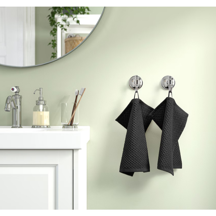Shoppingikea IKEA GULVIAL กุลวีอาล ผ้าขนหนู 30*30, 40x70 ผ้าฝ้ายเทอร์รี ให้สัมผัสนุ่มและซึมซับดีเยี่ยม 1 ผืน